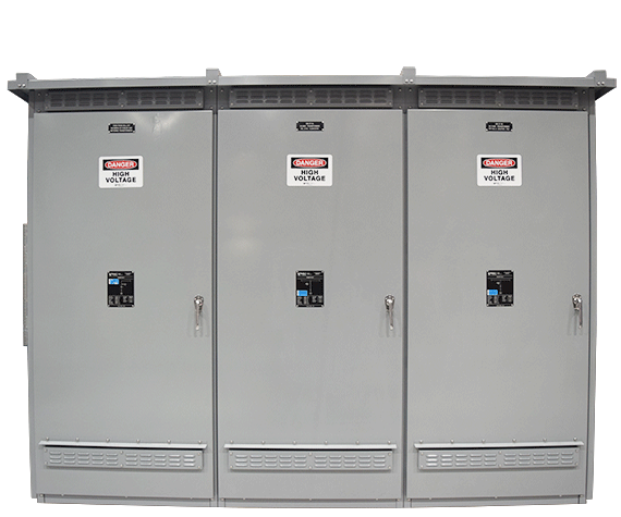 15kV Metal Enclosed Load Break Switch Front View